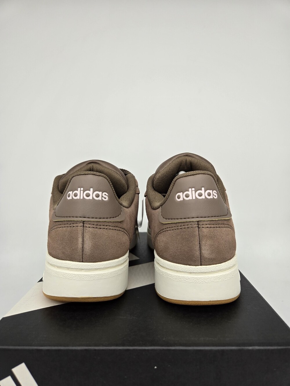 adidas Women's Grand Court Alpha JR0541 Earth Strata Clear Pink Shoes Size 8 - Picture 6 of 8